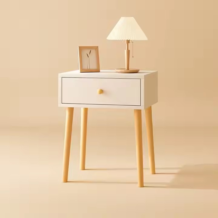 Bedroom Furnitures Nordic Style Hotel Bedroom Furniture Bedside Table White Small Black Nightstand