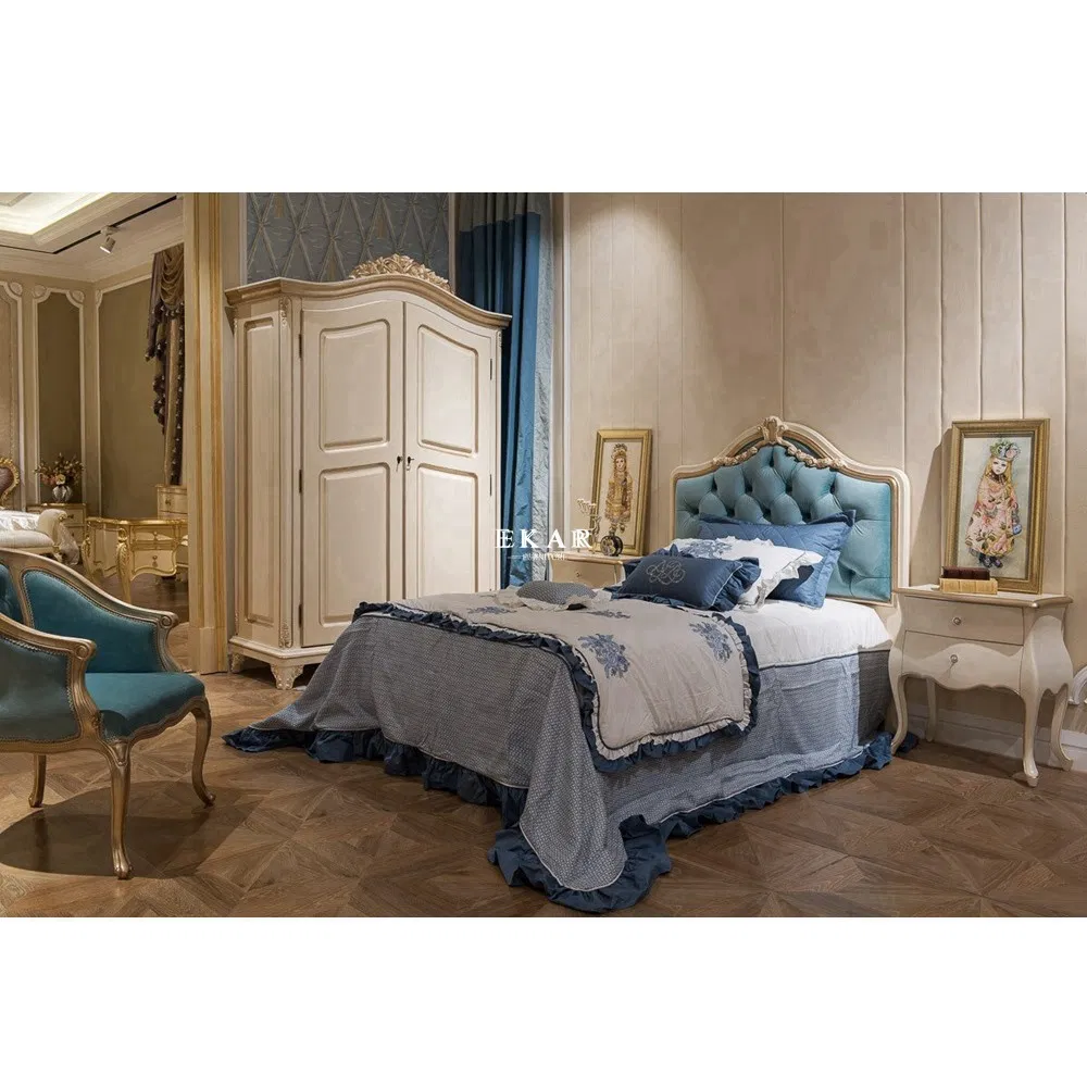 Elegant Simple Design Wooden Furniture Bedroom Nightstand Bedside Table