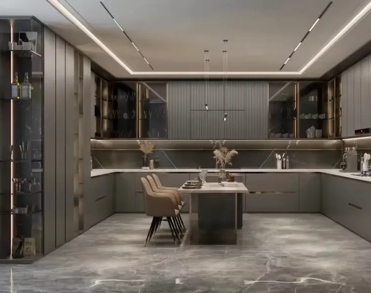 Kitchen Cabinet View 1