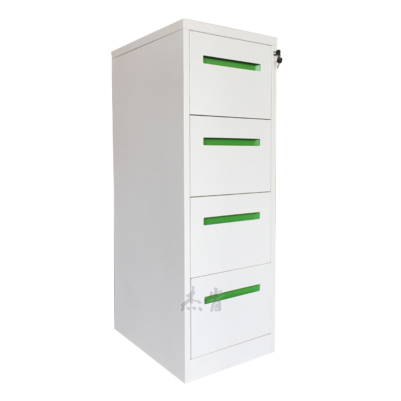 4 Drawer Metal Filing Cabinet with Aluminium Alloy Handle