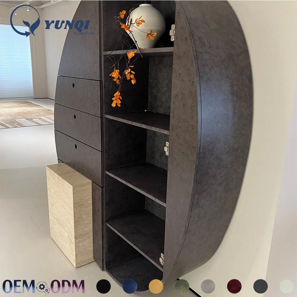 Custom Large Solid Oak Wood Bookcase Luxury Wall Bookshelf Cabinet for Hotel and Home Library for Living Room Use