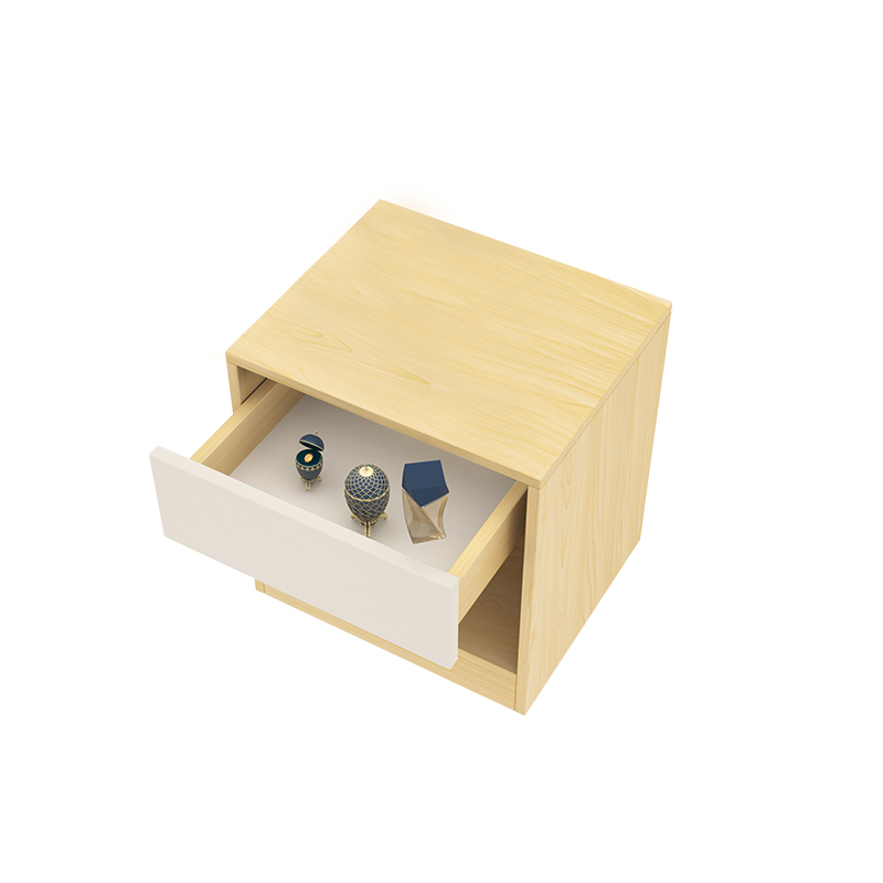 Wooden Bedroom Furniture Nightstand Bedside Table for Home and Hotel