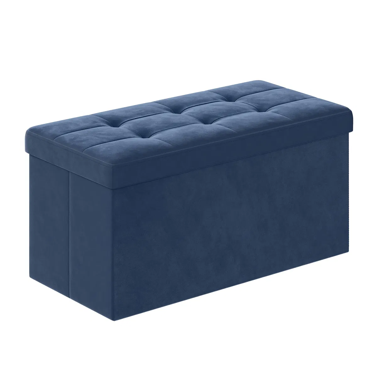 Elegant Storage Ottoman: Perfect for Living Room Organization Long Bench
