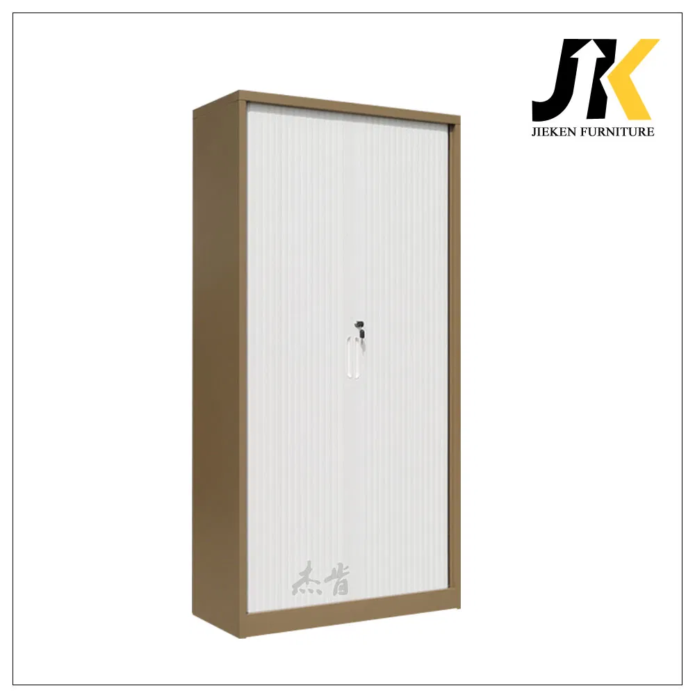 Staff Documents Cabinet Iron Cupboard Rolling Shutter Door Steel Filing Cabinet