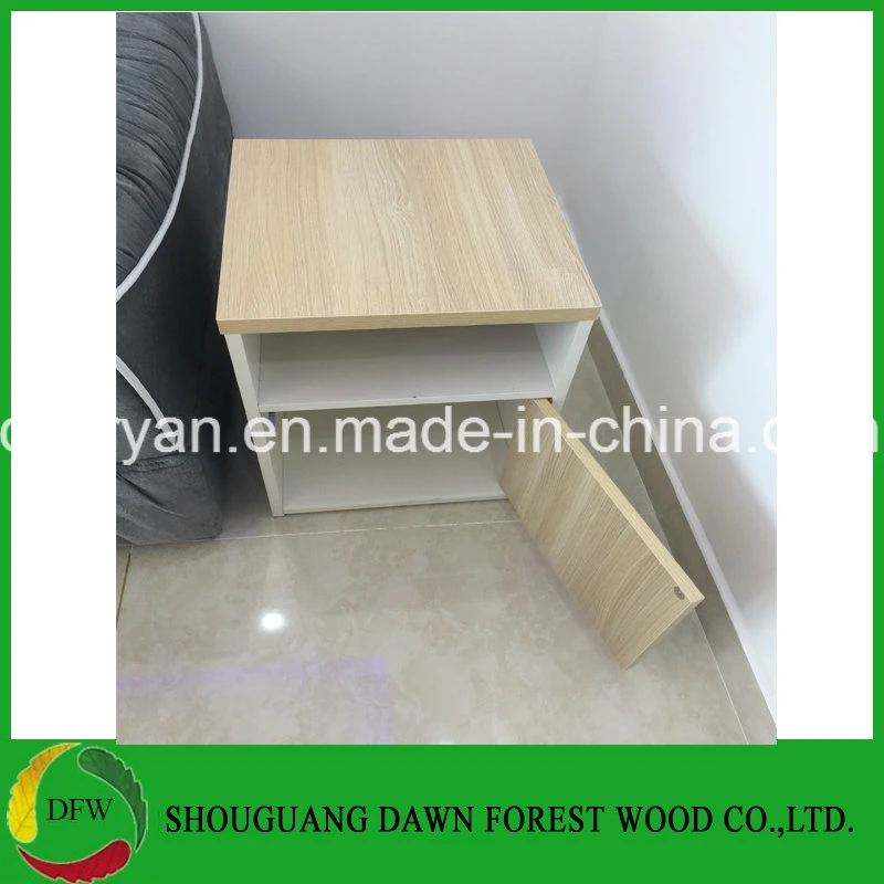 Wooden Bedside Table with Shelf, Bedside Table Nightstand