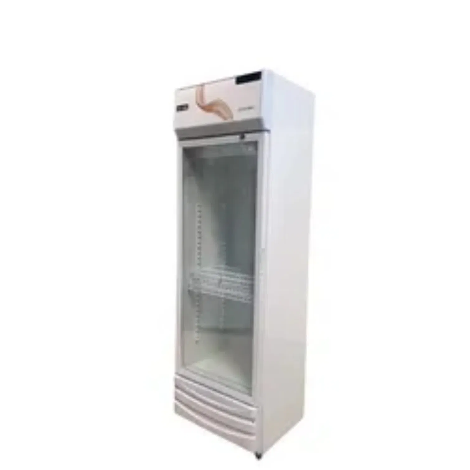 College Dorm Retail Corner Single-Door Refrigerated Beverage Display Cabinet