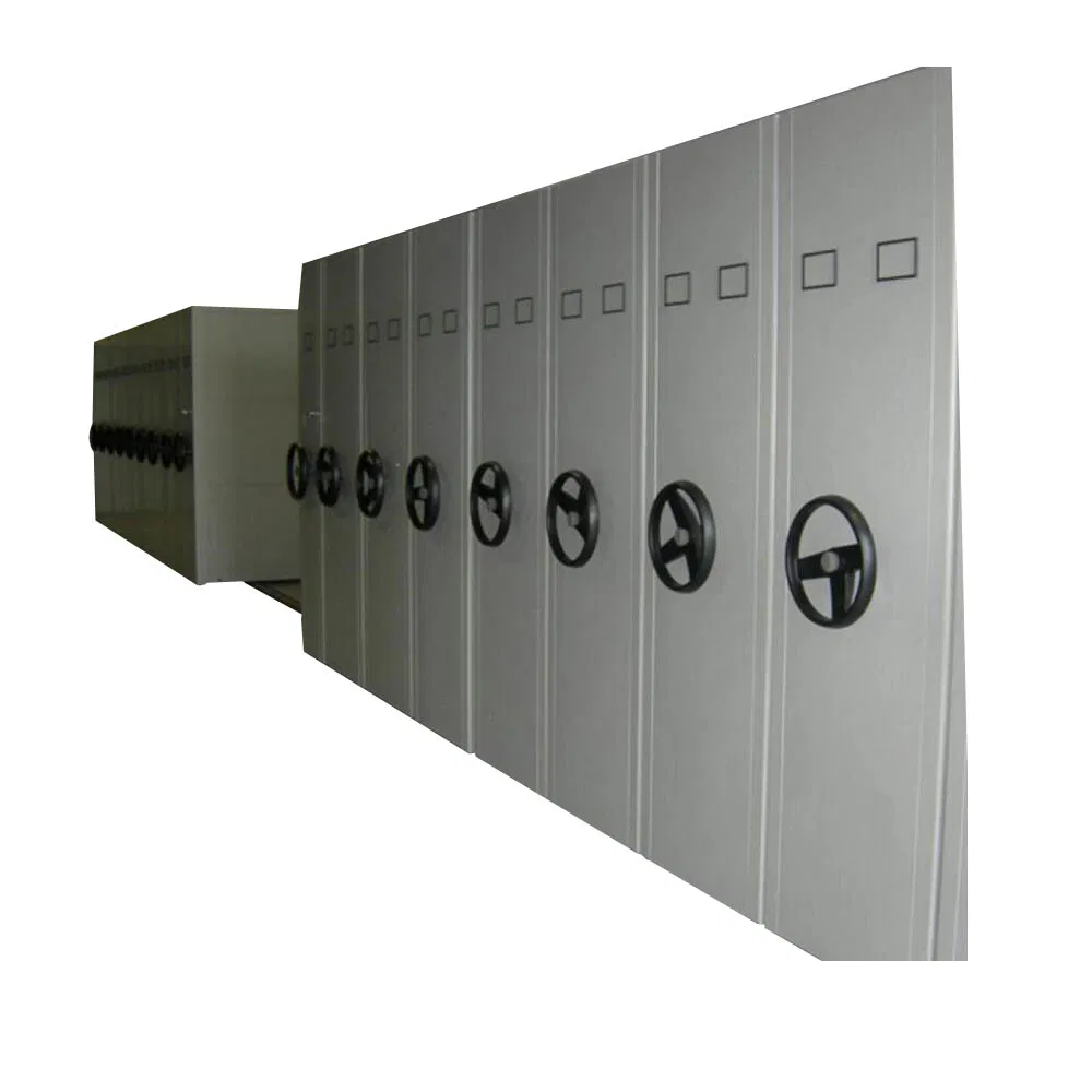 Library Book Document Steel Compactor Mobile Shelf System Office Furniture Metal File Storage Shelf Cabinet