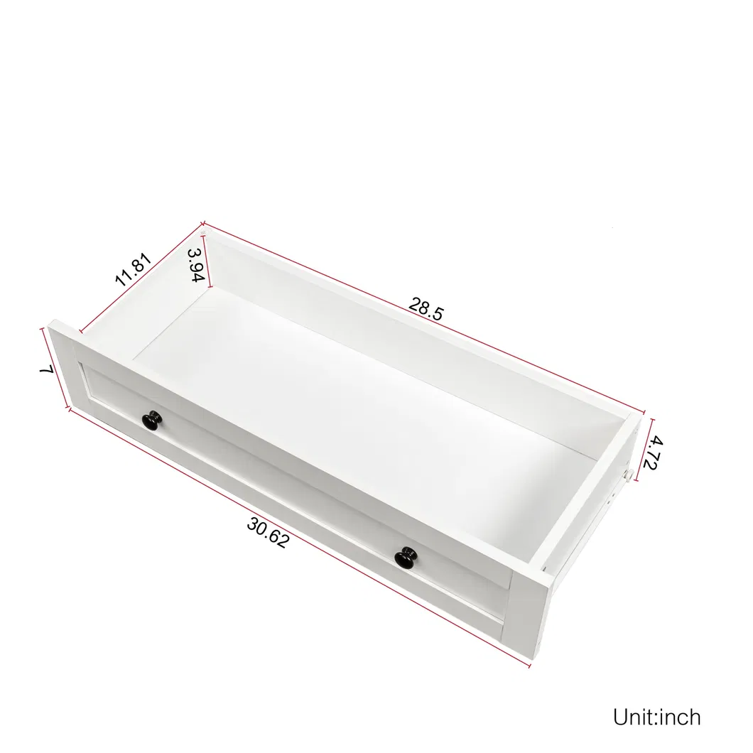 Wood Storage Cabinet