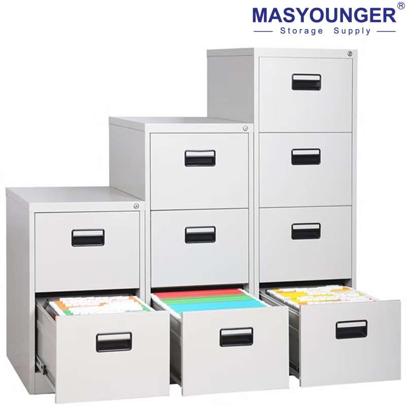 High Quality Hot Selling Metal Vertical 4 Drawer Filing Cabinet