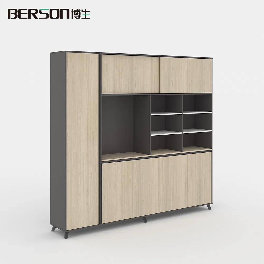 Library School Office Furniture Bookcase Bookshelf File Wood Storage Cupboard Filing Cabinet