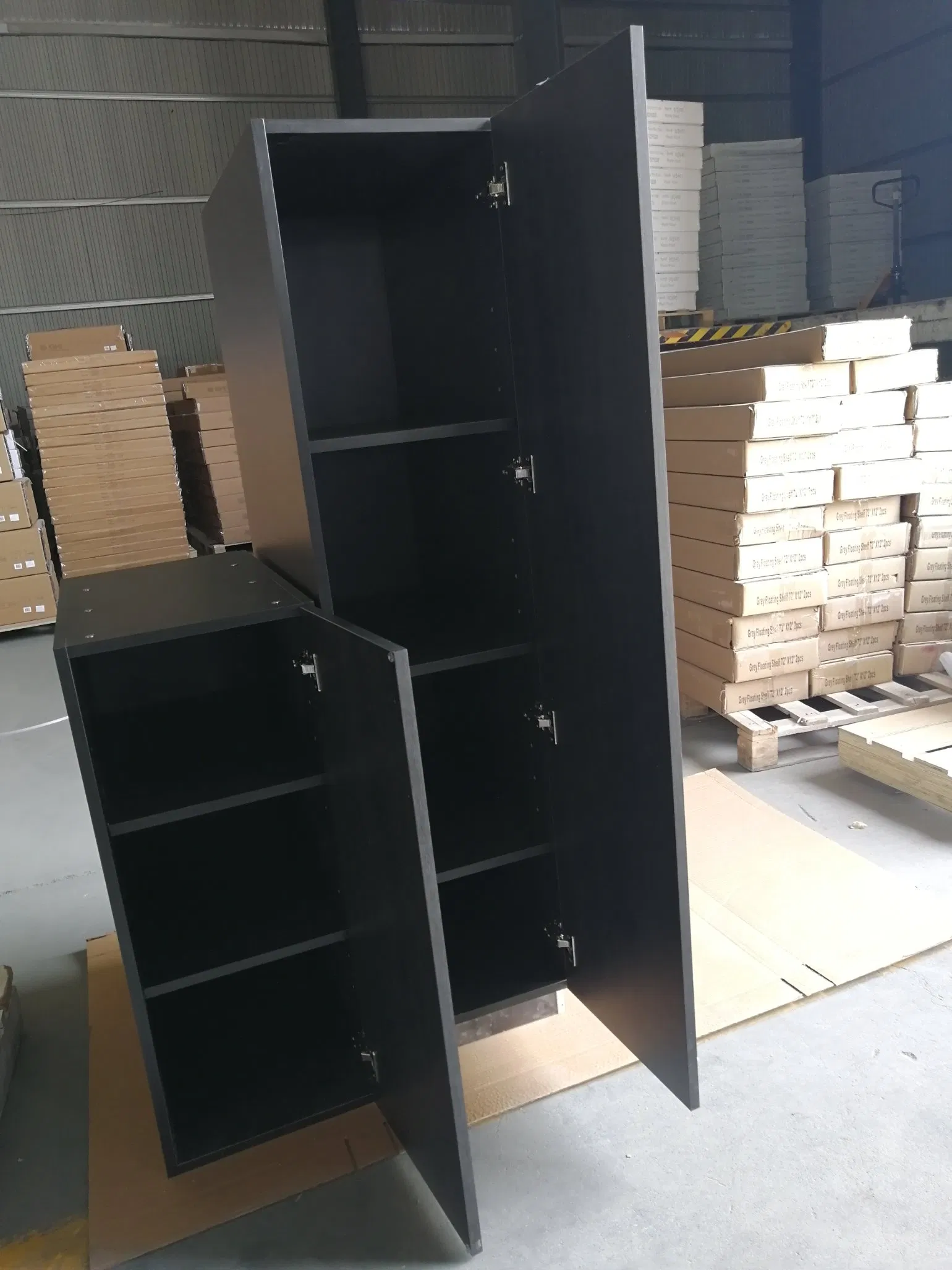 PC 99X27X15"Customized Design American Style Melamine Kitchen Bathroom Pantry Cabinets