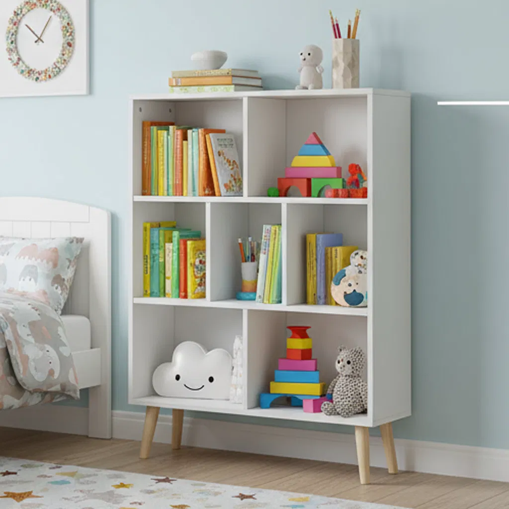 Customized Library Furniture Bookshelf Cabinet