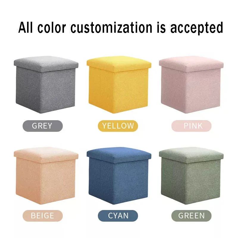 Collapsible Toy Footrest Storage