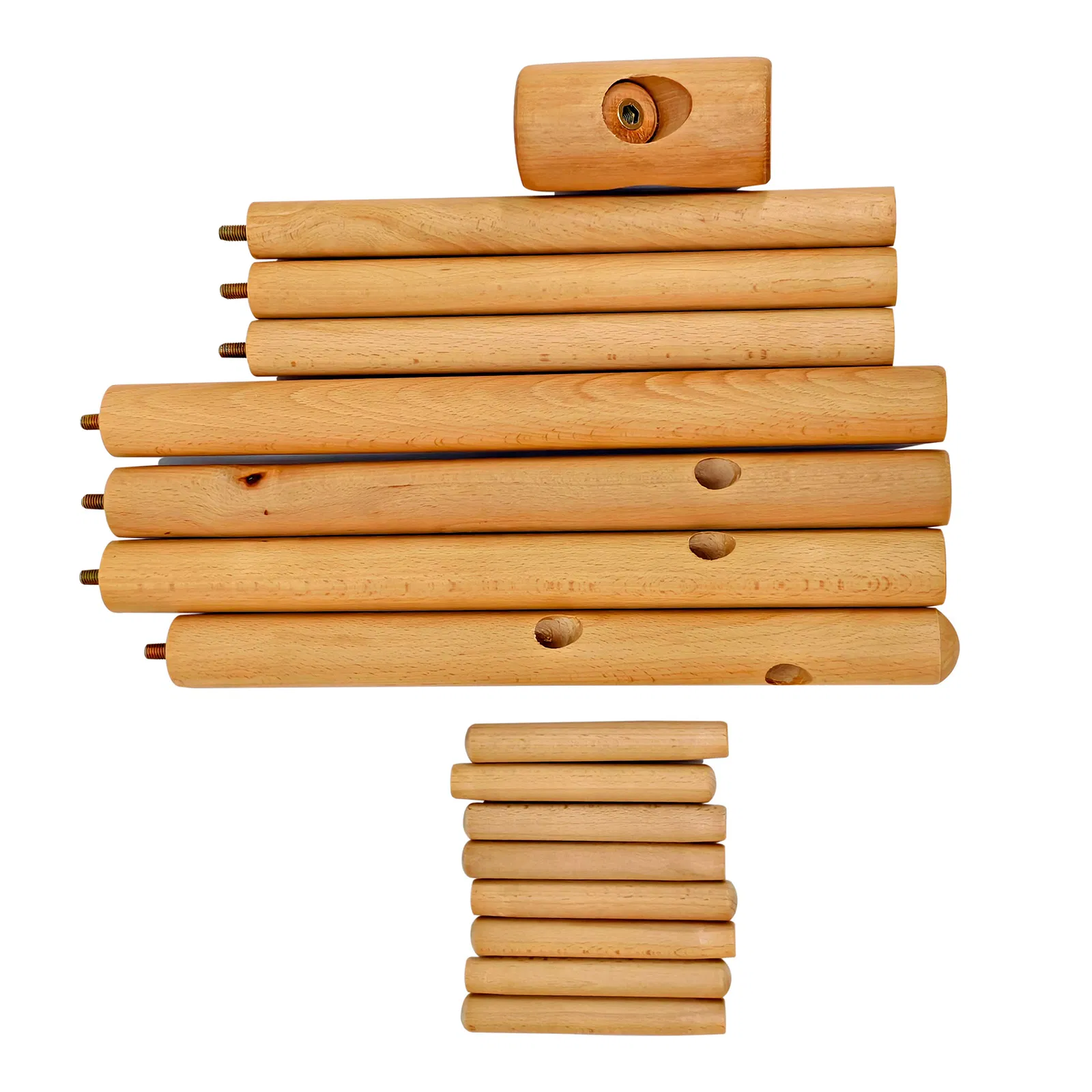 Custom Hotel Home Multi Function Wooden Corner Coat Rack Shelf for Entryway