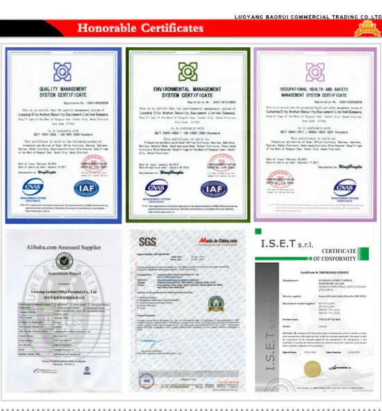 Product Certifications