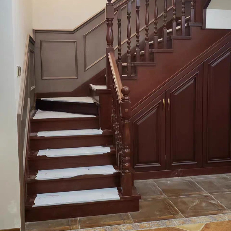 Metal /Aluminum Walnut Cabinet Bar Dining Sideboard Wooden Furniture Multi-Functional Basement Stair Shelf Corner Cabinet Display