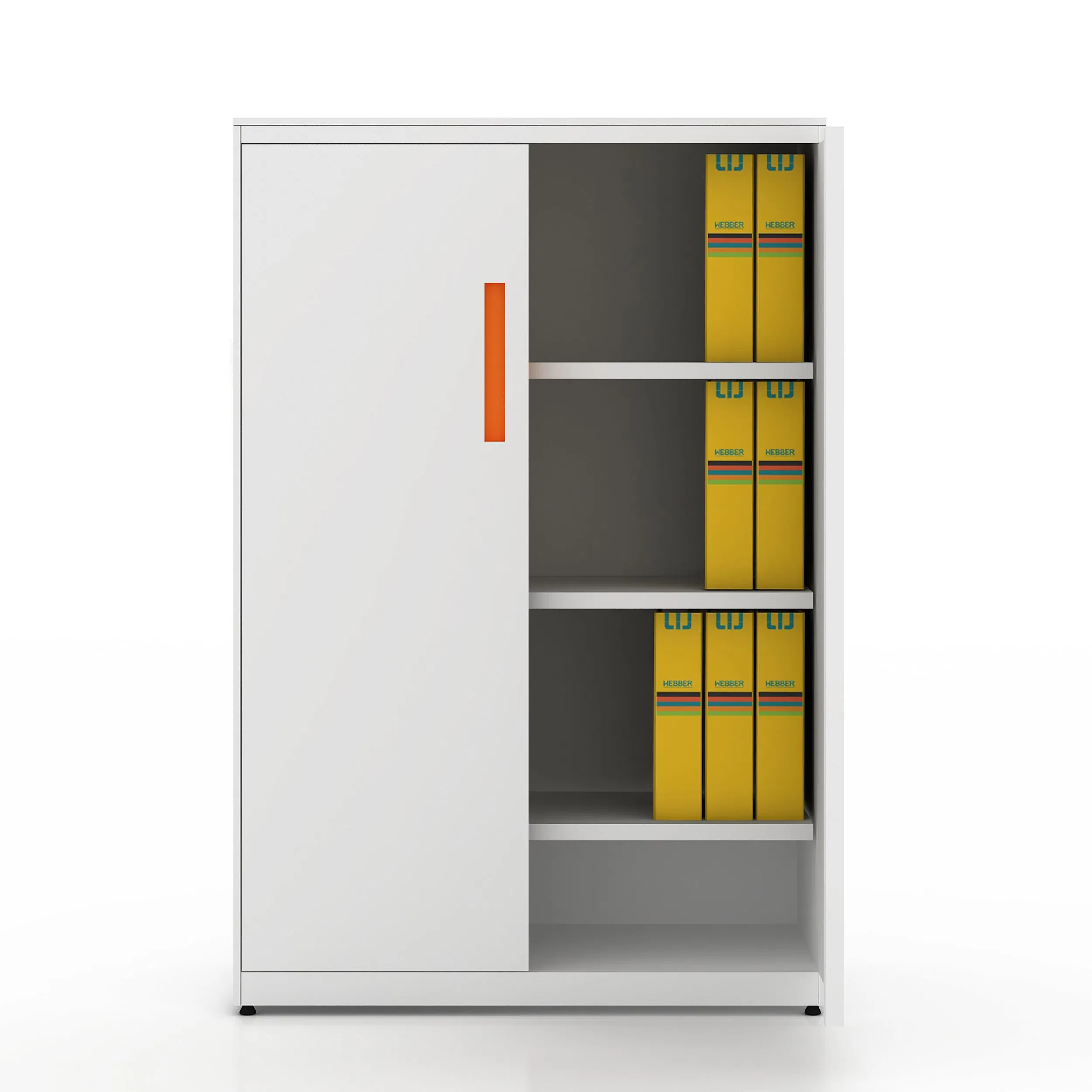 New Design Swing Door Cupboard Metal Furniture Trading Storage Office Filing Steel Cabinet