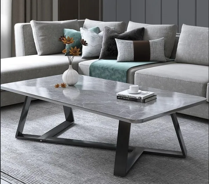 Industrial Style Sintered Stone Coffee Table