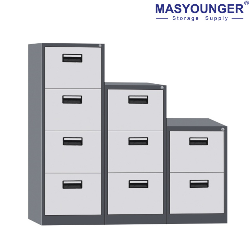 High Quality Hot Selling Metal Vertical 4 Drawer Filing Cabinet