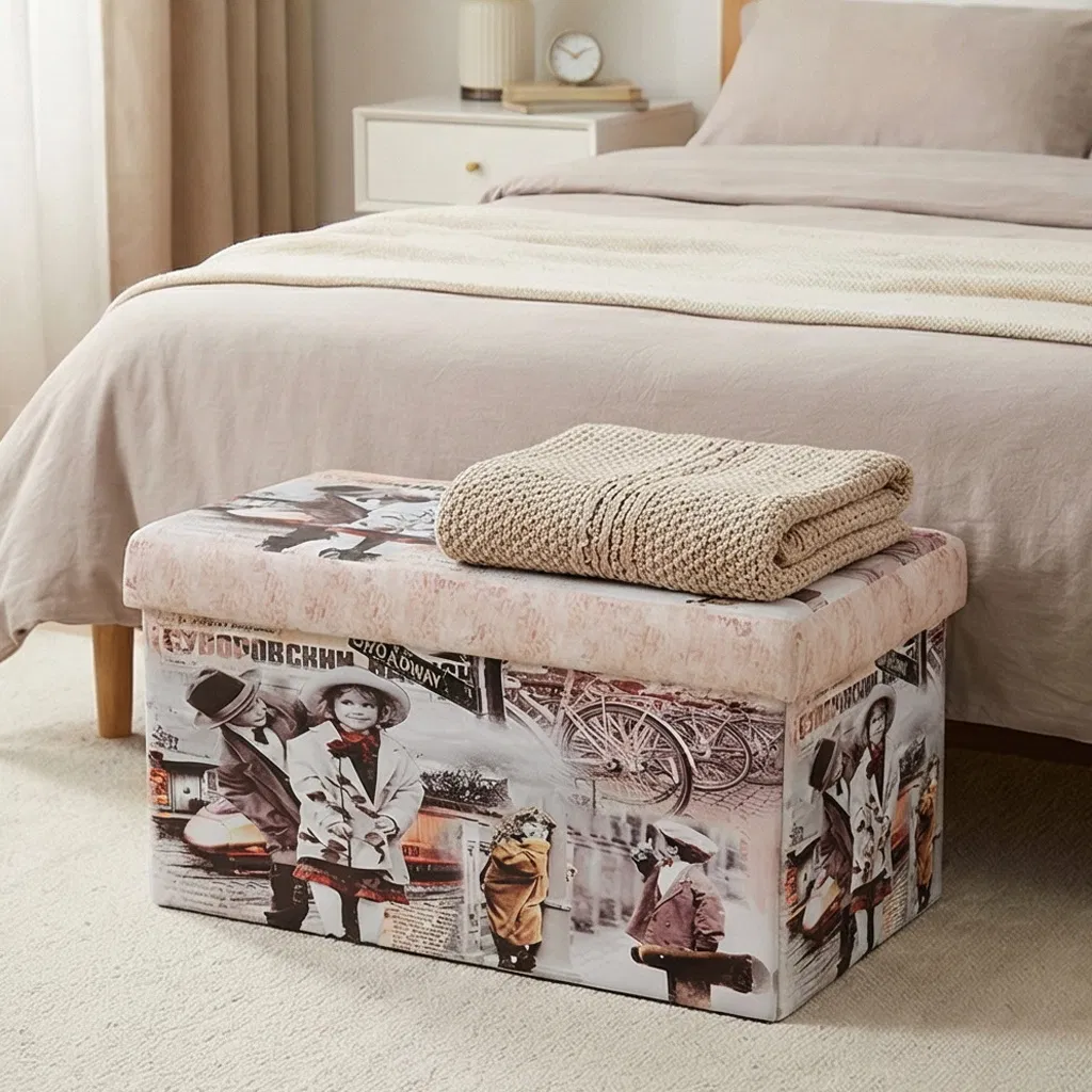 Multi-Functional Storage Ottoman Entryway Storage Bench Entryway Storage Organizer