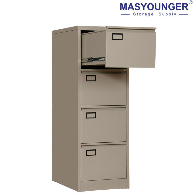 Steel Ral Anti-Tilt Construction Metal Filing Cabinet 4 Drawer File Cabinet