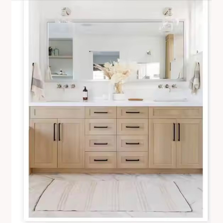 Wholesale Bathroom Sets Vanities with Wash Basin Sink Furniture Luxury Wooden