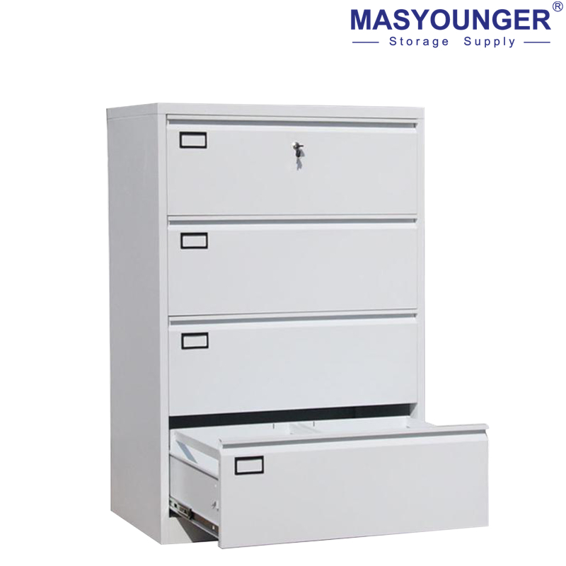 Premium Custom Steel Filing Cabinet with 4 Drawers and Lock