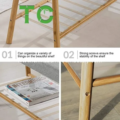 Bamboo Shoe Rack View 6