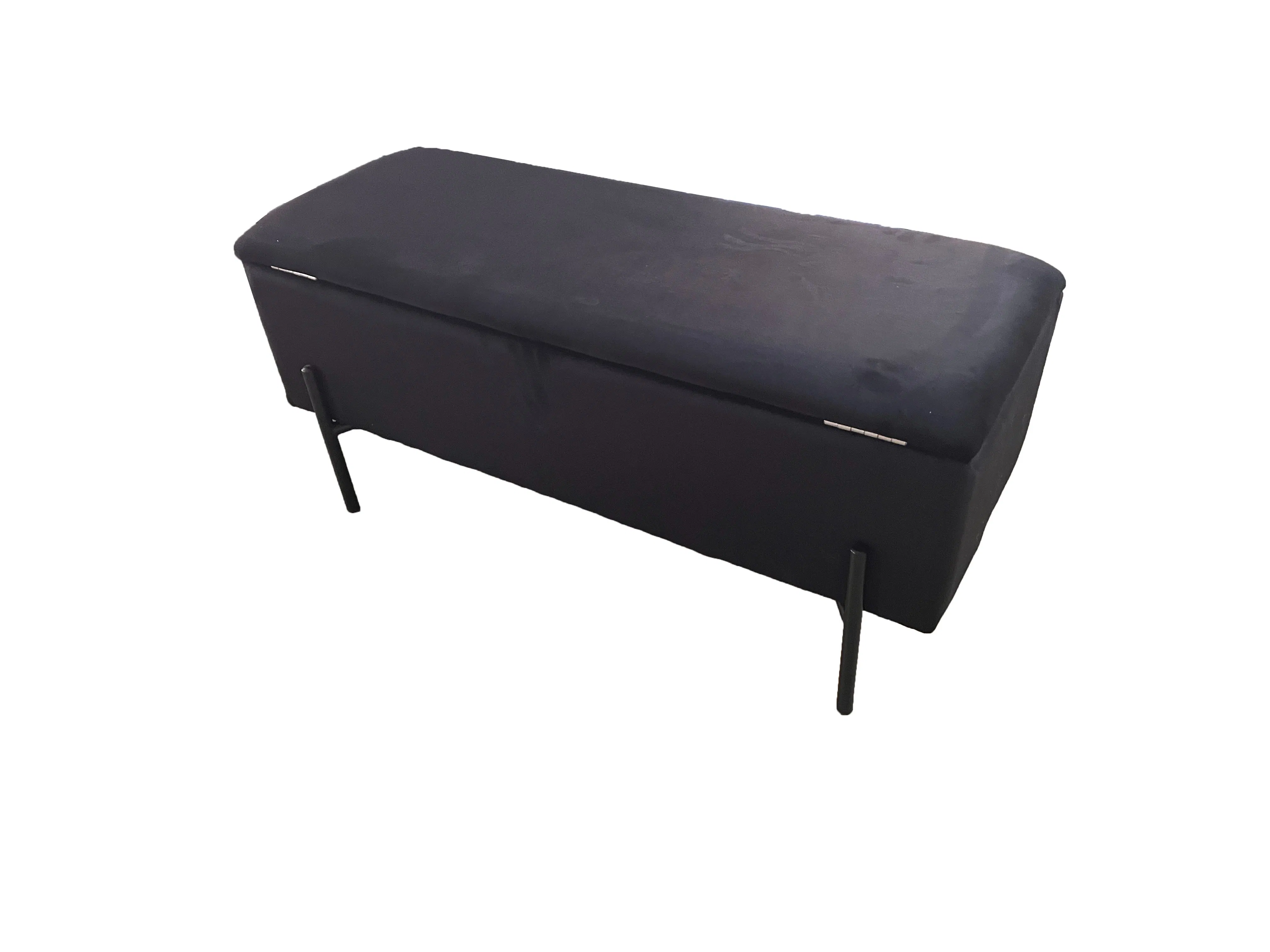 Modern Storage Space Saving Ottoman Bench for Entryway Hallyway