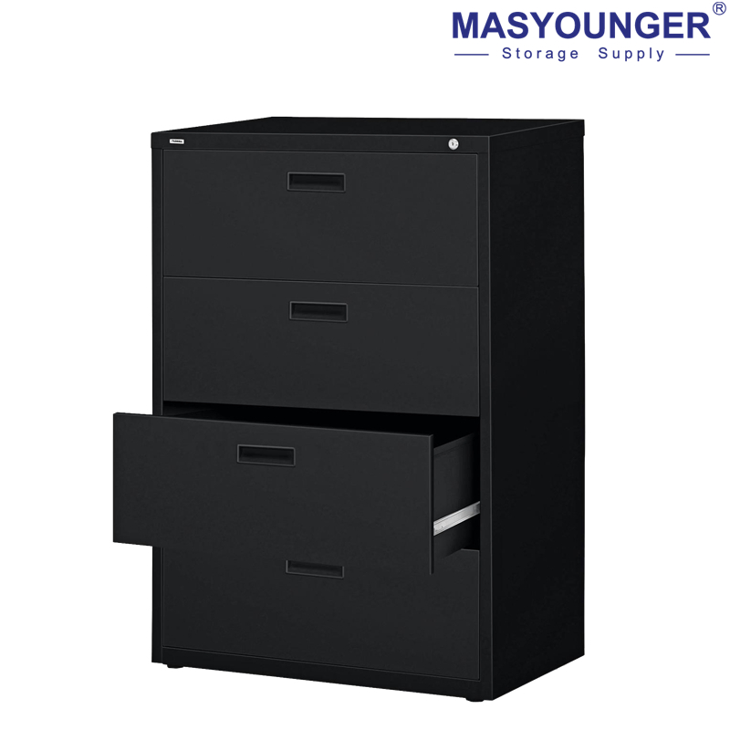 Premium Custom Steel Filing Cabinet with 4 Drawers and Lock