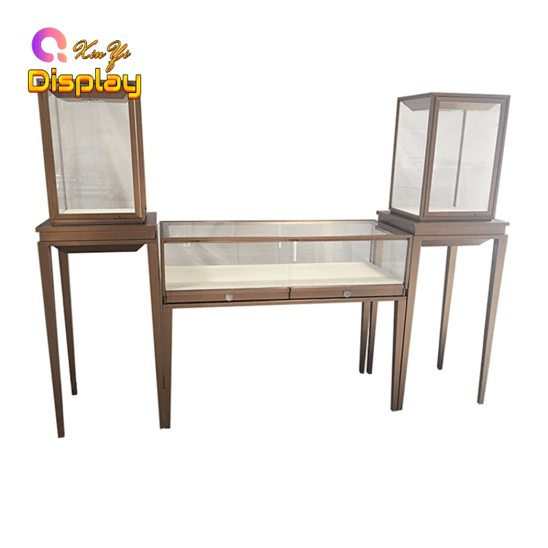 China Factory Direct Sale Corner Curio Display Cabinet