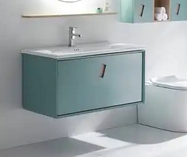 Functional Bathroom Vanity with Smart Mirror and Stylish Cabinet
