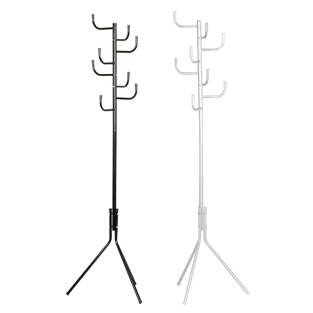 Contemporary Entryway Multi-Purpose Coat Hat Rack for Home