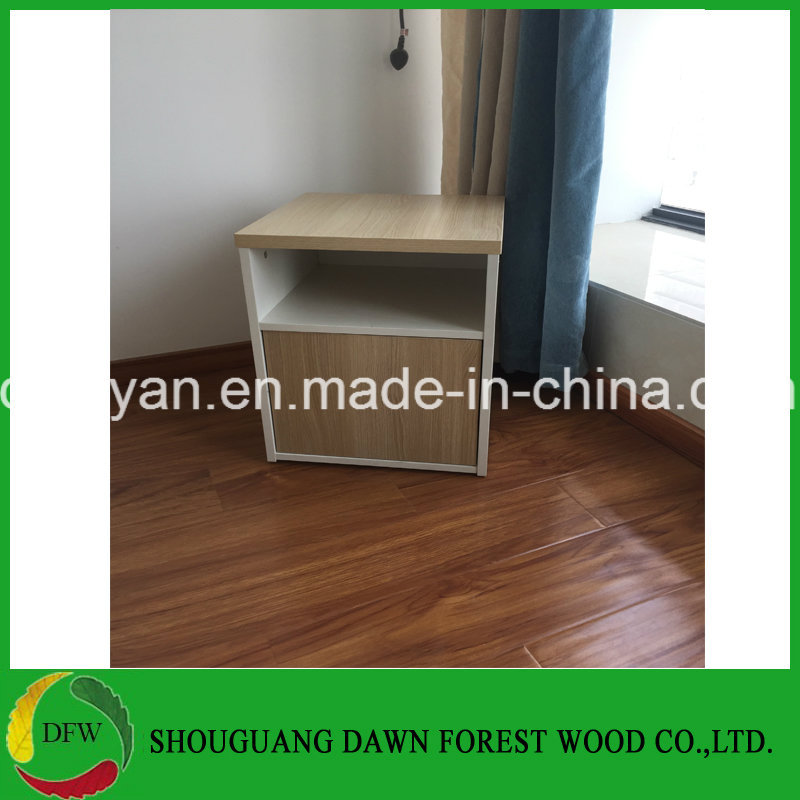 Wooden Bedside Table with Shelf, Bedside Table Nightstand