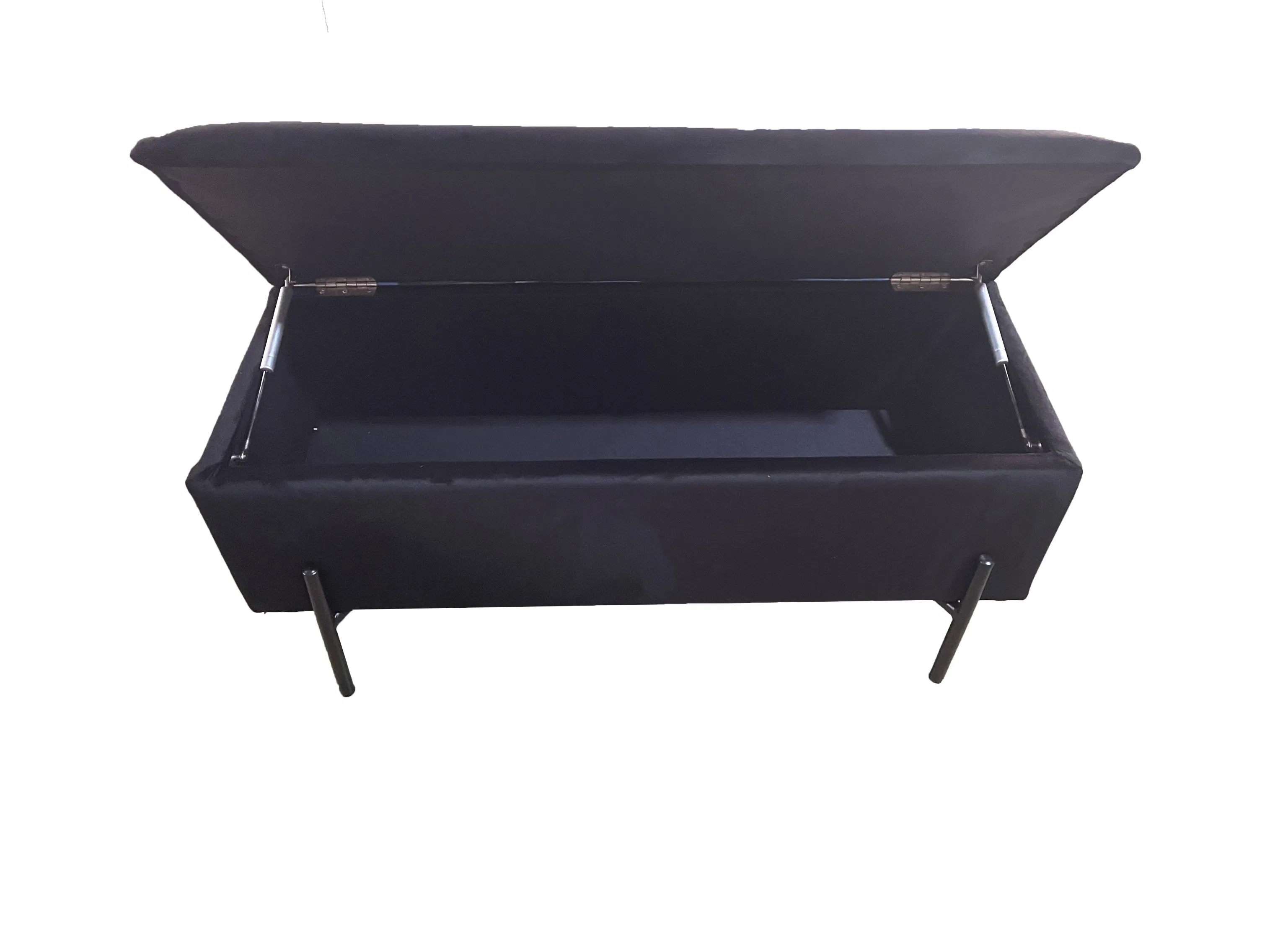 Modern Storage Space Saving Ottoman Bench for Entryway Hallyway