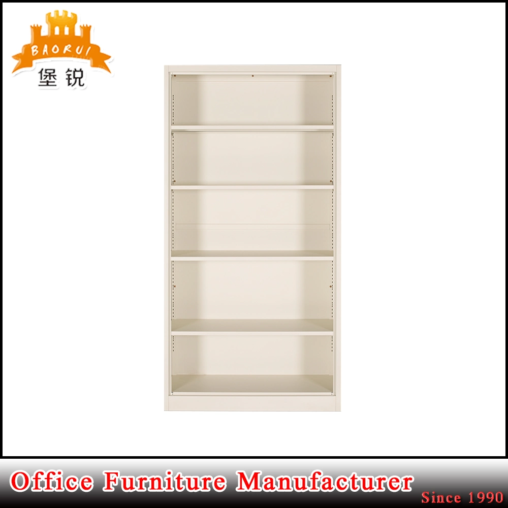 Das-066 Library Open Steel Book Cabinet with 4 Shelves