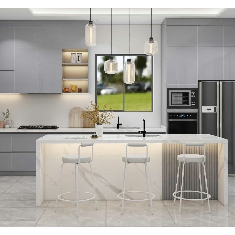 Orient Premium Plywood Baseboard High-Quality Pantry Kitchen Cabinets