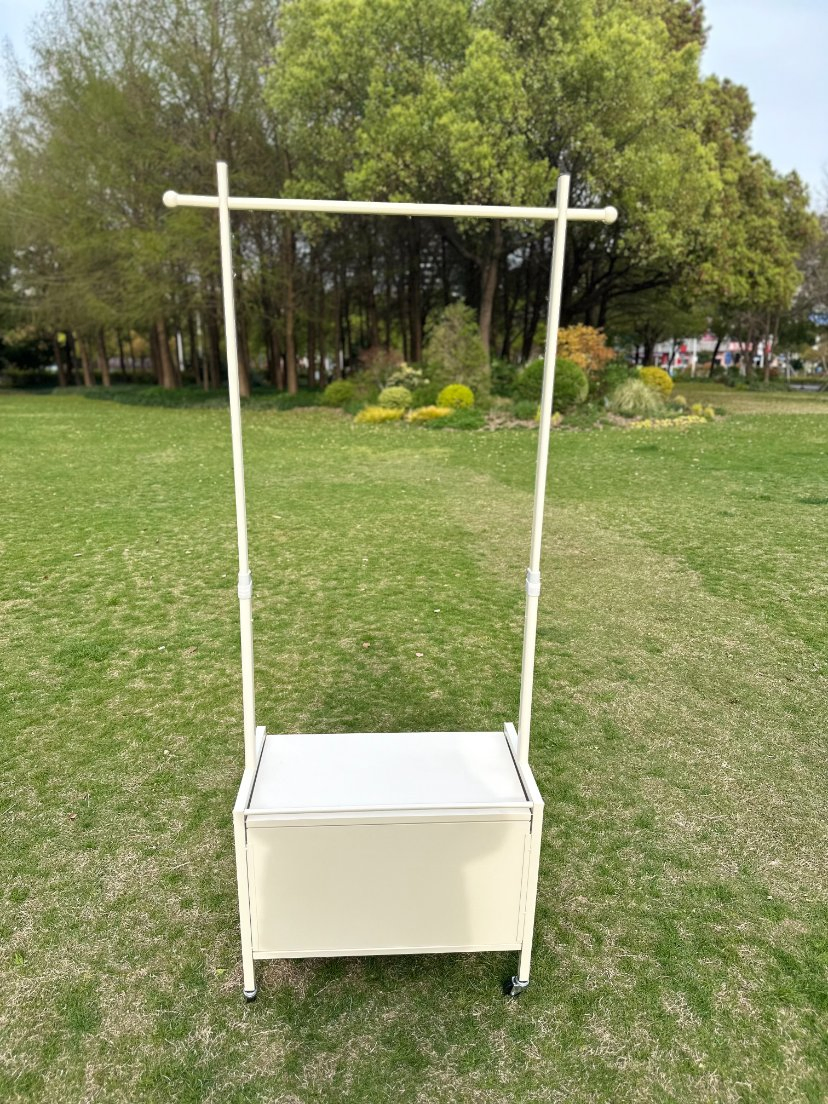 Stylish Coat Rack and Shoe Storage Cabinet for Entryway