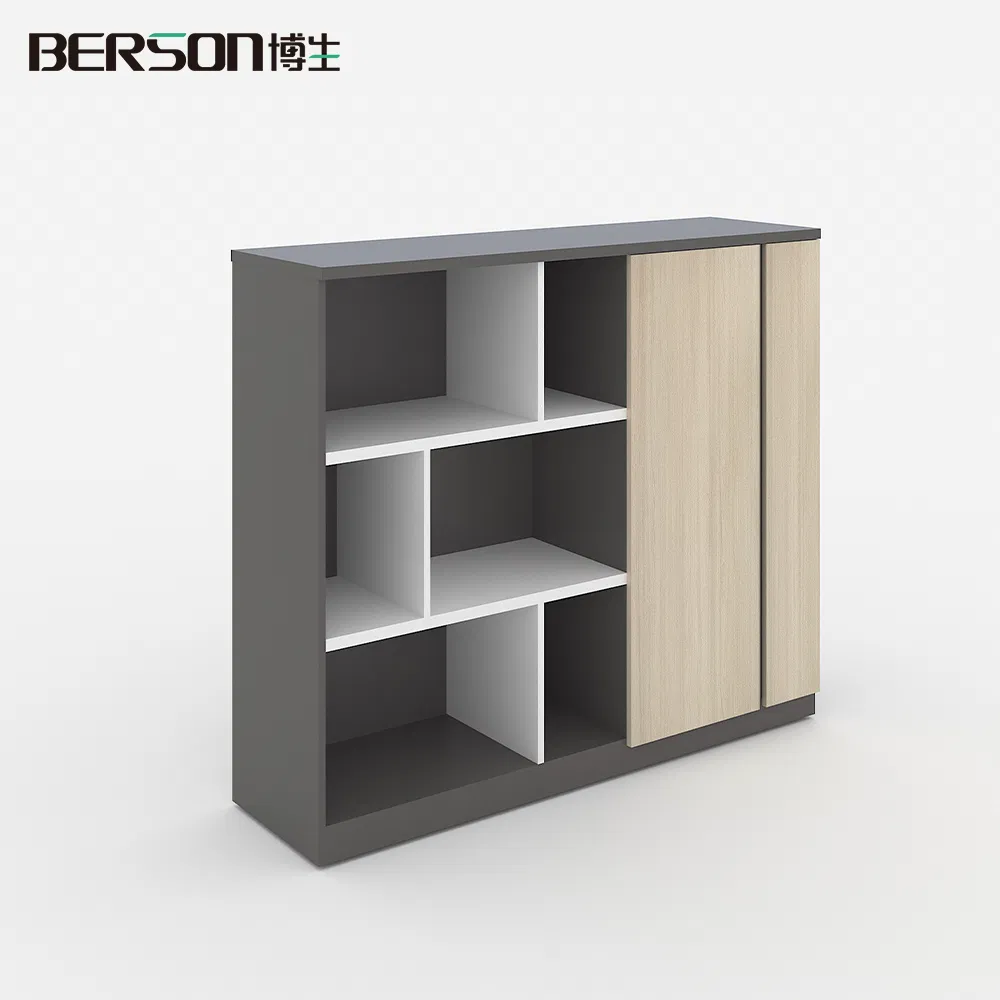 Library School Office Furniture Bookcase Bookshelf File Wood Storage Cupboard Filing Cabinet