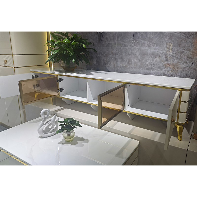 Modern Design Wood Storage Kitchen Cupboards Sideboard Wine Rack Furniture Wooden Living Room Display Wine Cabinet