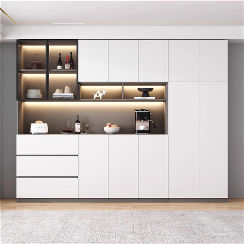 Factory Luxury Metallic Corner Wine Rack &amp; Cellar Cabinet Modern Design by China Manufacturer