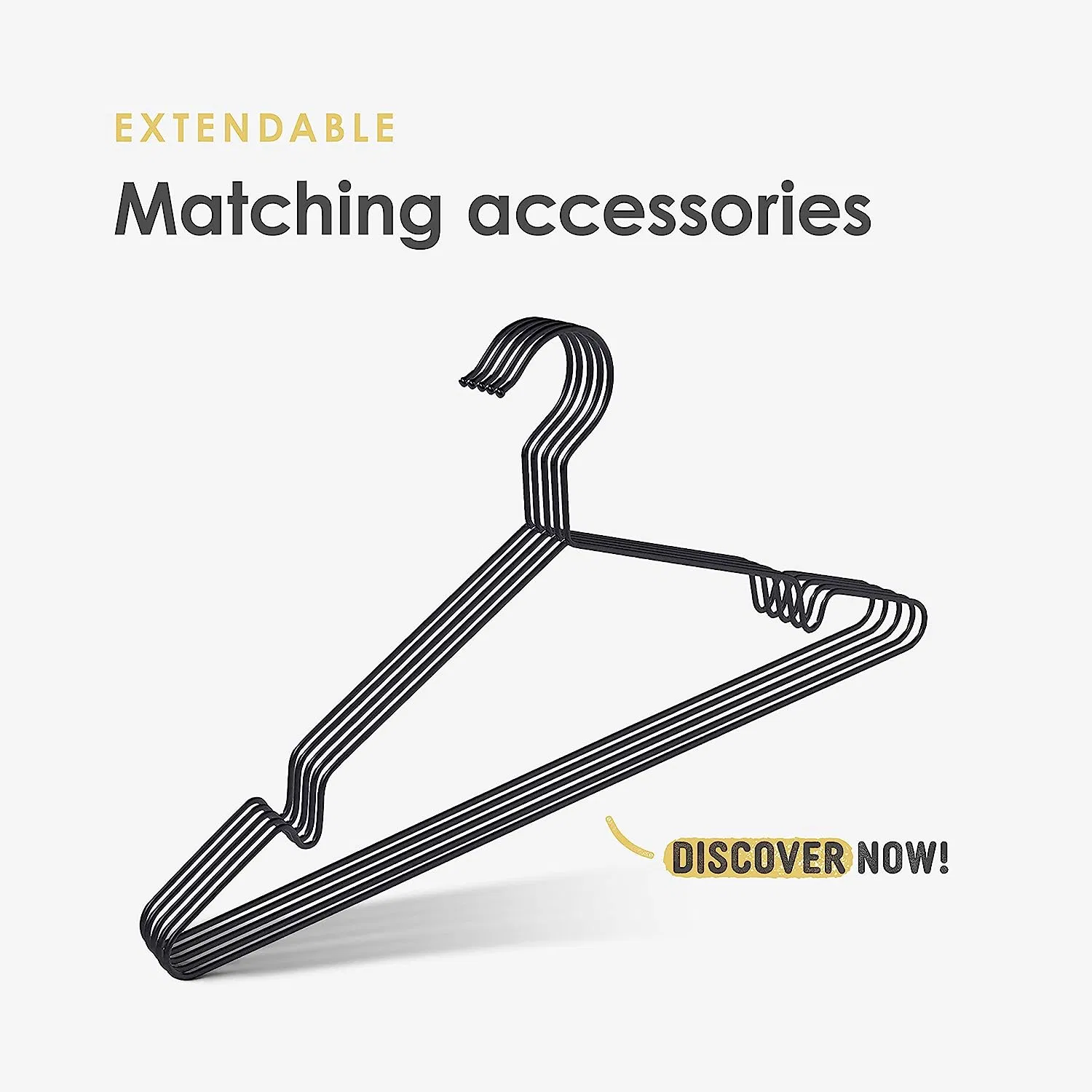 Wall Mount Industrial Pipe Coat Rack for Wardrobe Entryway and as Walk-in Closet System