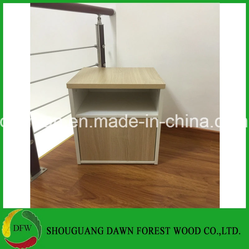 Wooden Bedside Table with Shelf, Bedside Table Nightstand