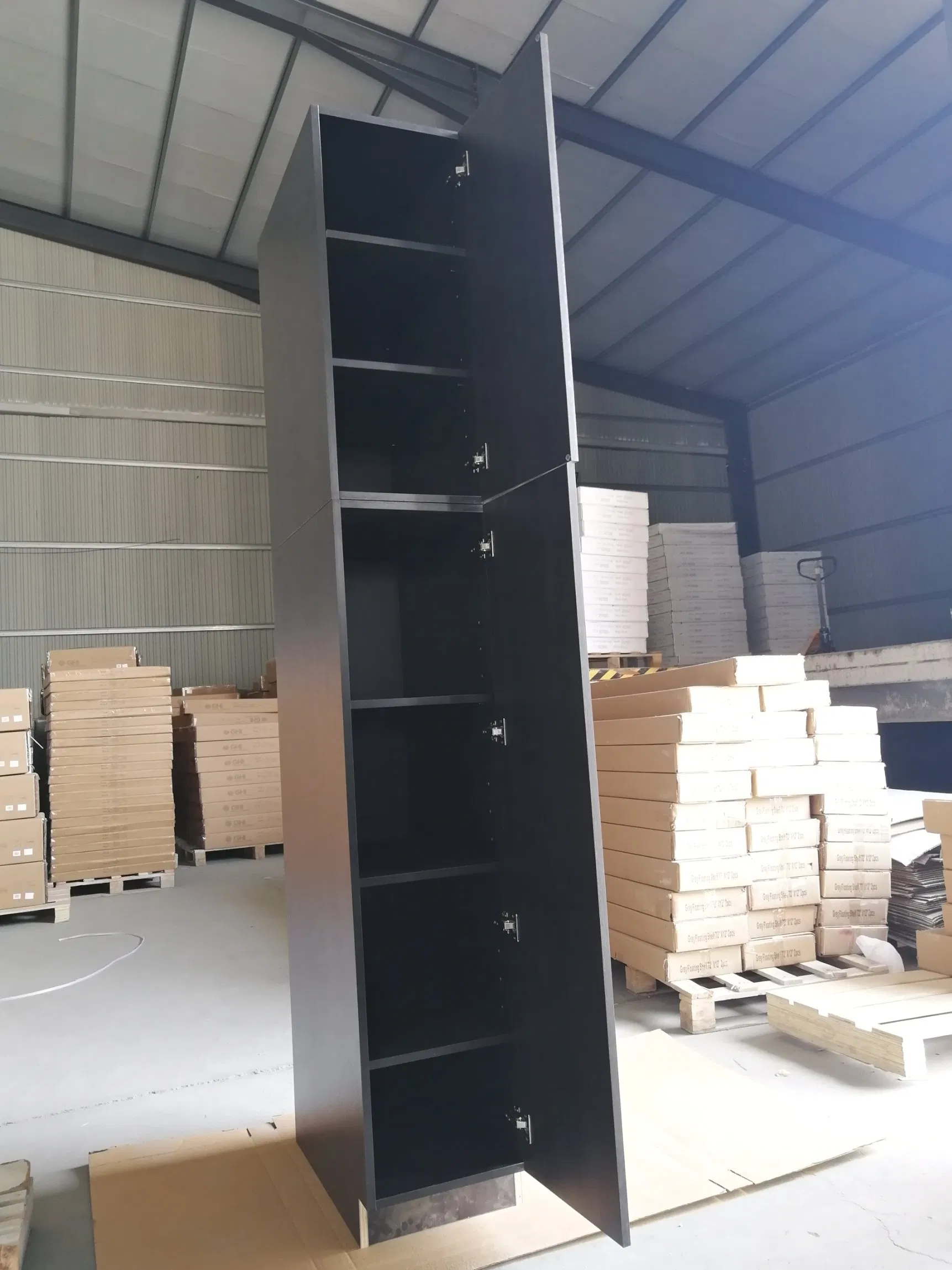 PC 99X27X15"Customized Design American Style Melamine Kitchen Bathroom Pantry Cabinets