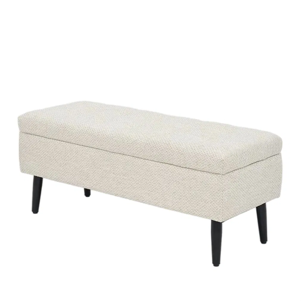 Storage Bench for Shoe Changing Ottoman Footrest Hallway Bench