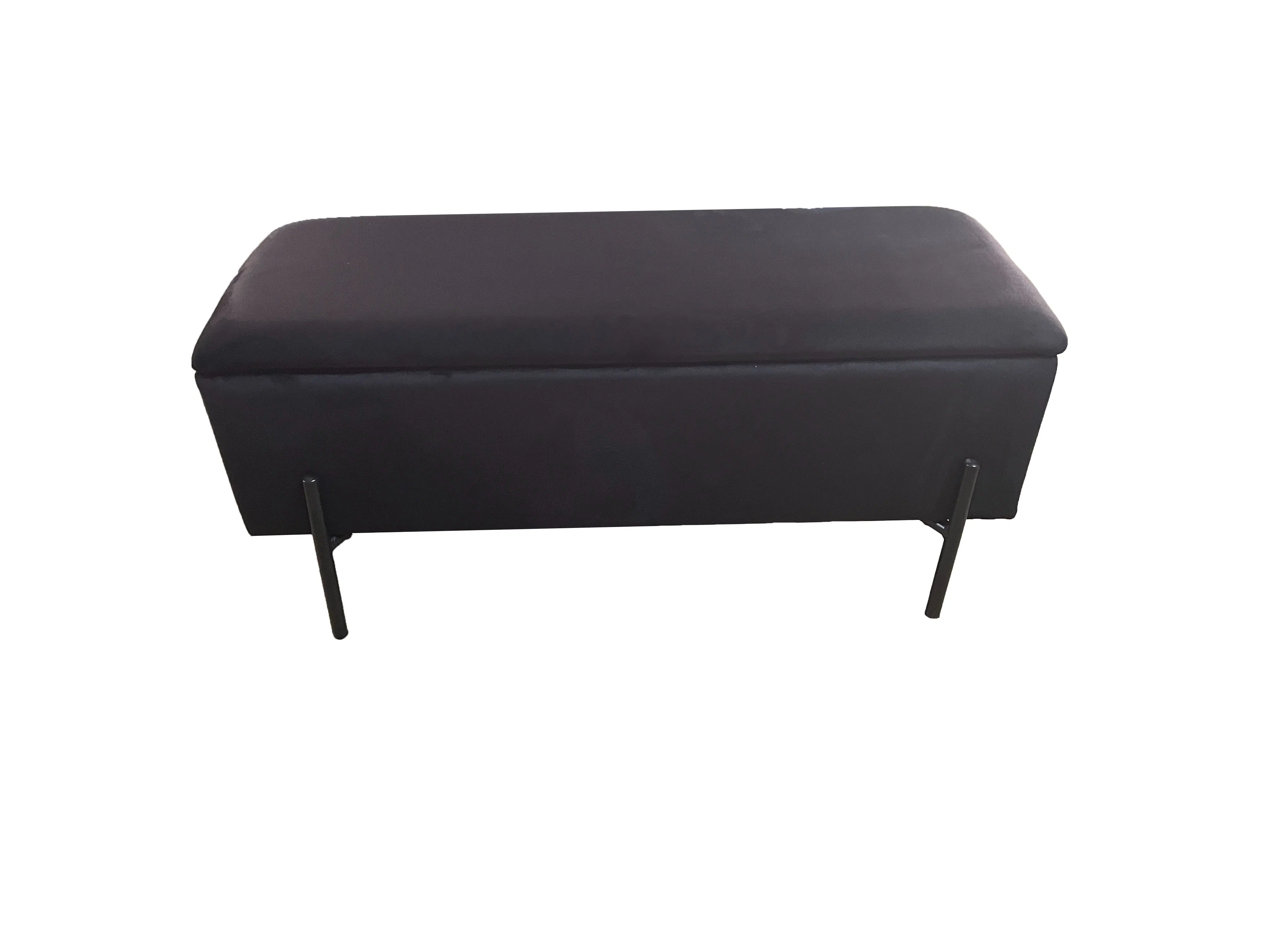 Modern Storage Space Saving Ottoman Bench for Entryway Hallyway