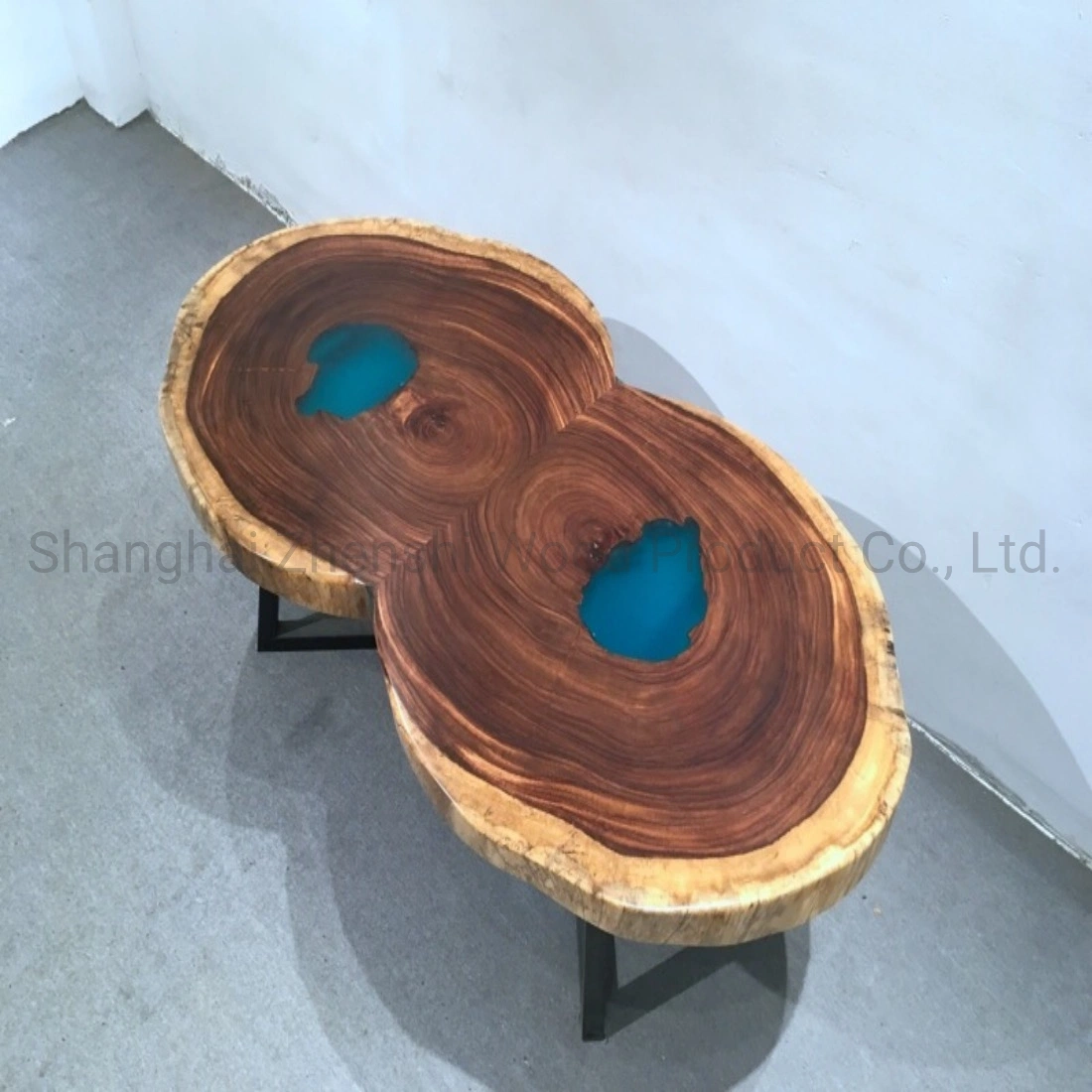 Mesa de Café de Madeira e Resina, Mesa de Epóxi de Resina, Mesa de Jantar
