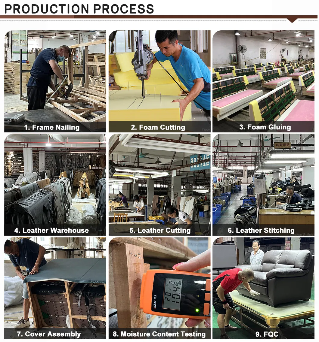Workshop da fábrica de sofás