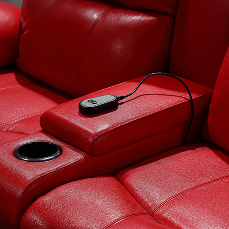 Cadeira de Cinema Reclinável em Couro para Home Theater por Atacado para Sala de Estar