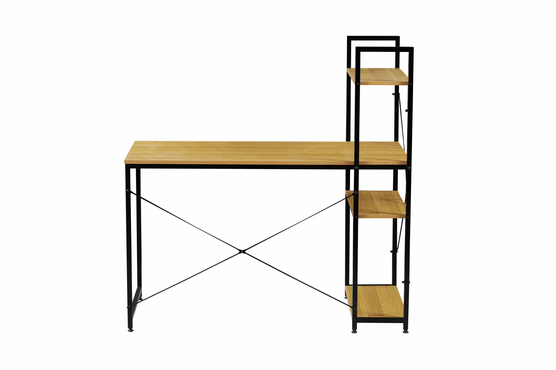 Mesa de Escrita de Chipboard por Atacado, Mesa de Computador para Casa, Estante, Mesa de Computador